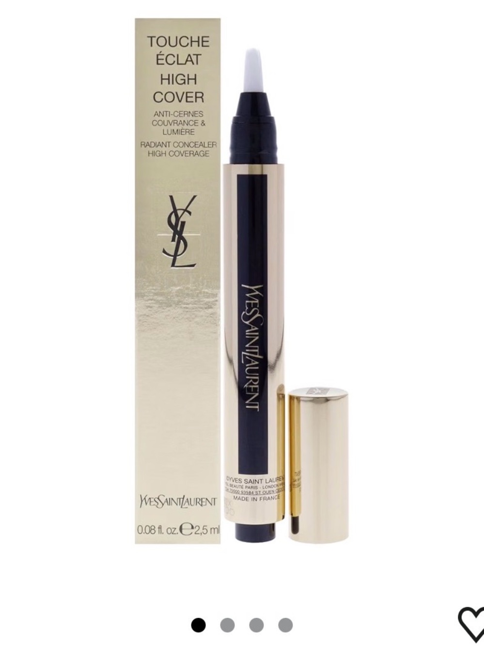 Yves Saint Laurent (YSL) Touche Éclat High Cover Concealer – .75 color - Picture 4 of 5